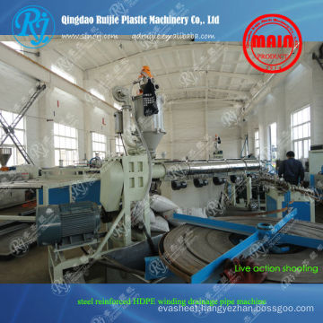 HDPE Steel Reinforced Pipe Machine